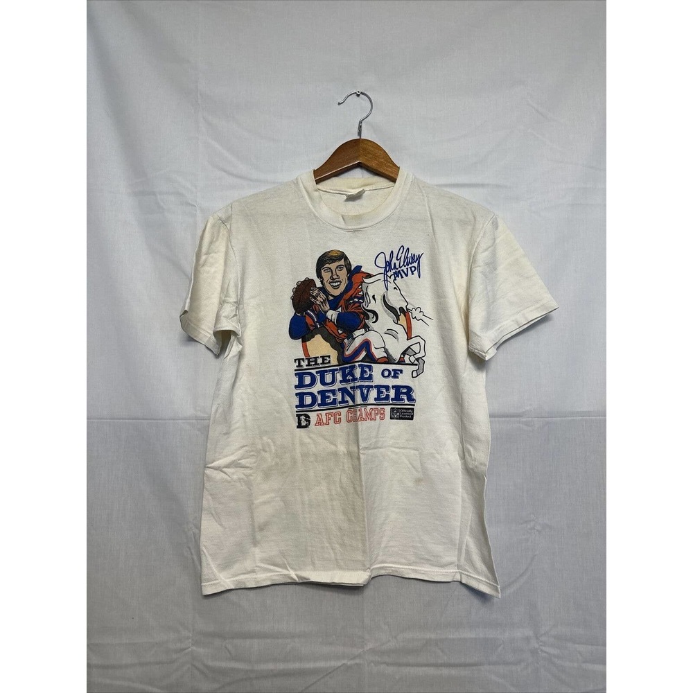 Vintage 1988 Duke Of Denver John Elway Size Large READ